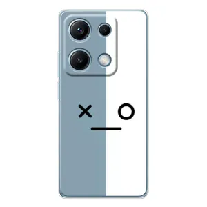 Чехол с рисунком «Серо-белый» для Xiaomi Redmi Note 14S