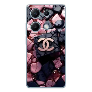 Чехол (Dior, Prada, YSL, Chanel) для Xiaomi Redmi Note 14S (Шанель)