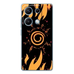 Купить Чехлы на телефон с принтом Anime для Xiaomi Redmi Note 14S (Солнце Наруто)