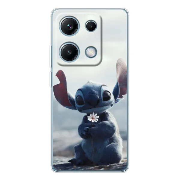 Чехол с рисунком «Стич с цветочком» для Xiaomi Redmi Note 14S Чехол с рисунком «Стич с цветочком» для Xiaomi Redmi Note 14S