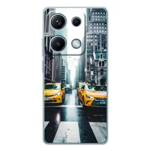 Чехол с рисунком «Такси» для Xiaomi Redmi Note 14S