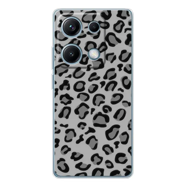 Чехол с рисунком «Темный леопрад» для Xiaomi Redmi Note 14S Чехол с рисунком «Темный леопрад» для Xiaomi Redmi Note 14S