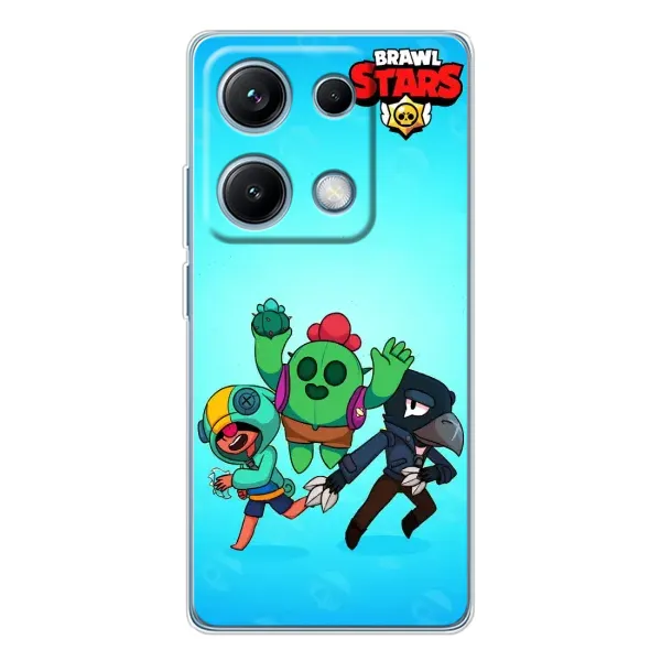 Чехол с рисунком «Трио» для Xiaomi Redmi Note 14S Чехол с рисунком «Трио» для Xiaomi Redmi Note 14S