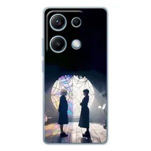 Чехлы с принтом Уэнсдей на Xiaomi Redmi Note 14S (Уэнсдей и Энди)