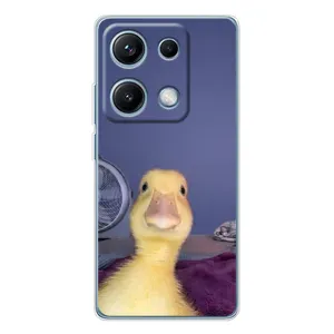 Бампер с принтом Мемы для Xiaomi Redmi Note 14S (Утка)