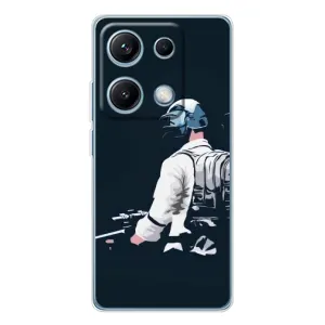 Чохол з картинкою "Герой Pubg" на Xiaomi Redmi Note 14S (В екіперівці)