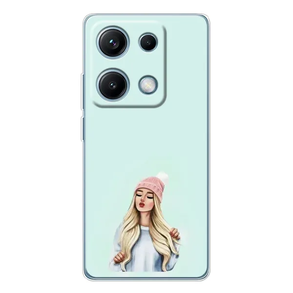 Чехол с рисунком «В шапке» для Xiaomi Redmi Note 14S Чехол с рисунком «В шапке» для Xiaomi Redmi Note 14S