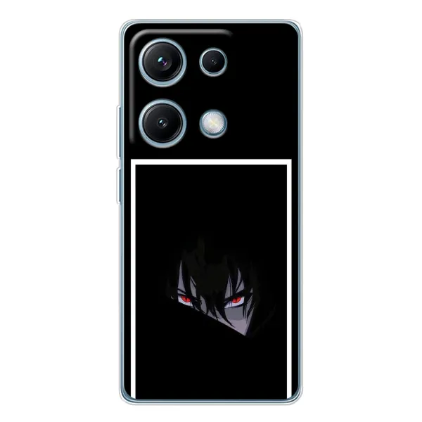 Чехол с рисунком «Взгляд Саскэ» для Xiaomi Redmi Note 14S