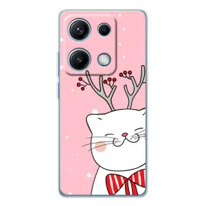 Чехол на тематику: Коты для Xiaomi Redmi Note 14S (Зимний кот)