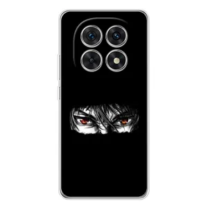 Силіконові чохлі з очіма Anime для Шіаомі Редмі Ноут 15 5G (Аніме очі)