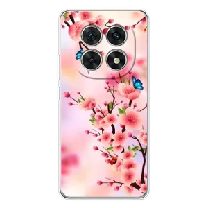 Чохол з картинкою Сакури на Xiaomi Redmi Note 15 5G (Метелики на сакурі)