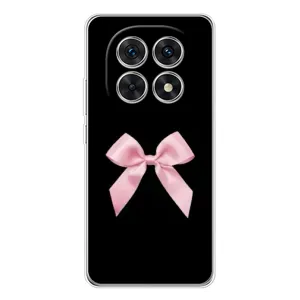 Чехол банты для Xiaomi Redmi Note 15 5G (Бант на черном)