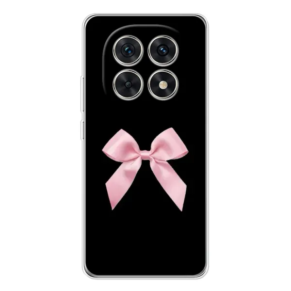 Чехол с рисунком «Бант на черном» для Xiaomi Redmi Note 15 5G Чехол с рисунком «Бант на черном» для Xiaomi Redmi Note 15 5G