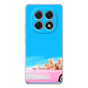 Силиконовый Чехол Барби Фильм на Xiaomi Redmi Note 15 5G (Барби и Кен)