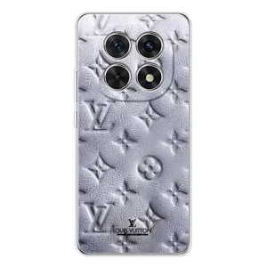Текстурний Чохол Louis Vuitton для Шіаомі Редмі Ноут 15 5G (Білий ЛВ)