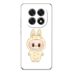 Чехол с принтом Лабубу для Xiaomi Redmi Note 15 5G (Бежевый Лабубу)