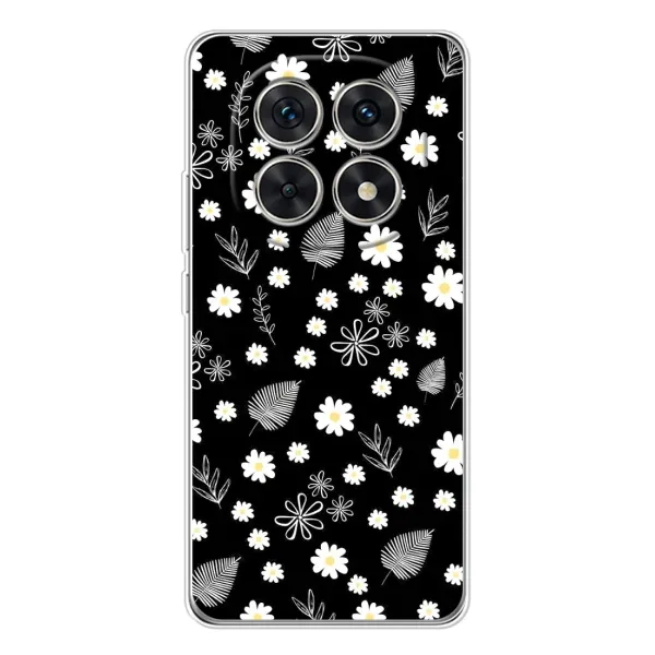Чехол с рисунком «цветение на чорном» для Xiaomi Redmi Note 15 5G Чехол с рисунком «цветение на чорном» для Xiaomi Redmi Note 15 5G