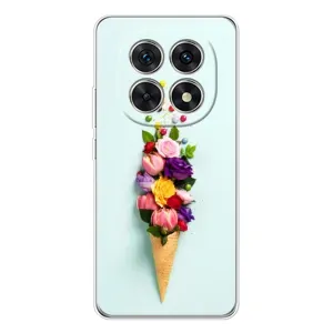 Чохли з тематикою "КВІТИ" на Xiaomi Redmi Note 15 5G (Квітка-морозиво)