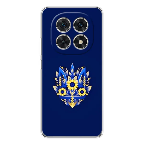 Чехол с рисунком «Цветущий Герб» для Xiaomi Redmi Note 15 5G