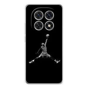 Силіконовый Чохол Nike Air Jordan на Шіаомі Редмі Ноут 15 5G (Джордан)