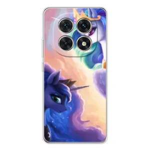 Чехол Unicorn на Xiaomi Redmi Note 15 5G (Единорожки на тучках)