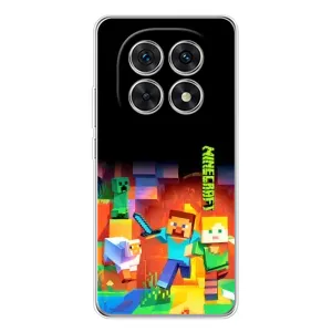 Чехлы для Xiaomi Redmi Note 15 5G (Персонажи Майн Крафт) (Герой Майнкрафт)