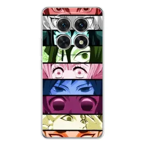 Силіконові чохлі з очіма Anime для Шіаомі Редмі Ноут 15 5G (Очі Хашира)