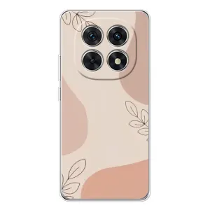 Чохол квітковий дизайн для Xiaomi Redmi Note 15 5G (Кориневий фон)