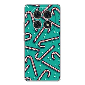 Силиконовый бампер на рождество для Xiaomi Redmi Note 15 5G (Леденцы)
