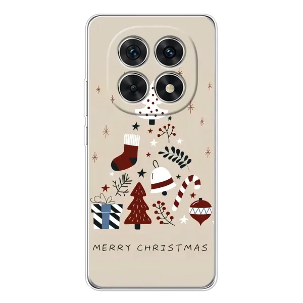 Чехол с рисунком «Merry Christmas» для Xiaomi Redmi Note 15 5G