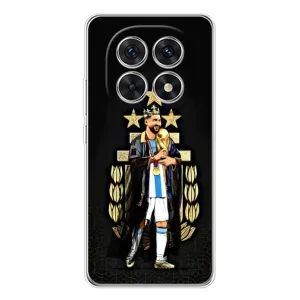 Чехлы Лео Месси Аргентина для Xiaomi Redmi Note 15 5G (Месси король)