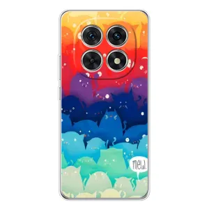 Силиконовый чехол с котиком для Xiaomi Redmi Note 15 5G (Mew)