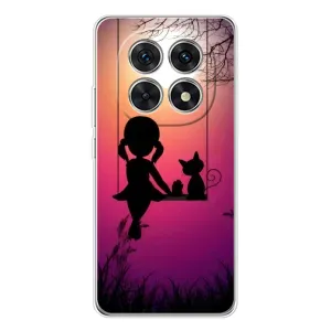 Девчачий Чехол для Xiaomi Redmi Note 15 5G (На качели)