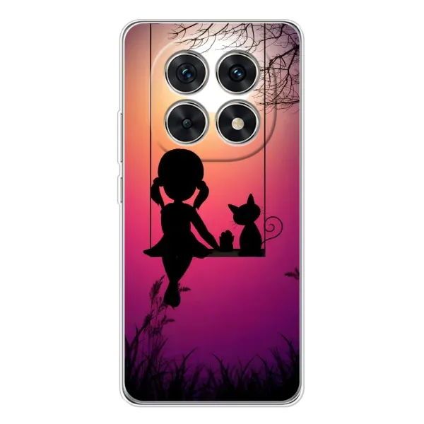 Чехол с рисунком «На качели» для Xiaomi Redmi Note 15 5G