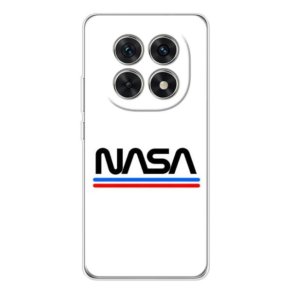 Чехол с рисунком «NASA на белом фоне» для Xiaomi Redmi Note 15 5G Чехол с рисунком «NASA на белом фоне» для Xiaomi Redmi Note 15 5G