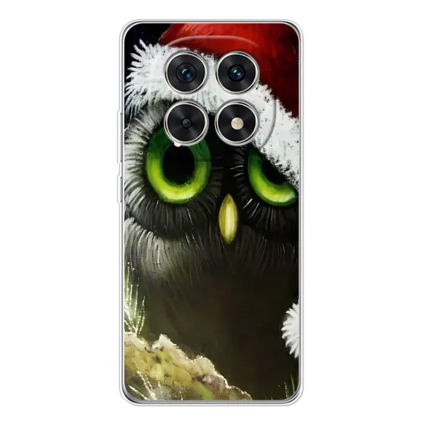 Чехол с рисунком «Новогодняя Сова» для Xiaomi Redmi Note 15 5G Чехол с рисунком «Новогодняя Сова» для Xiaomi Redmi Note 15 5G