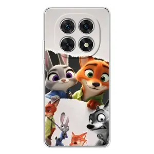 Силиконовый чехол с принтом Зоотрополіс для Xiaomi Redmi Note 15 5G (Персонажи Зоо)