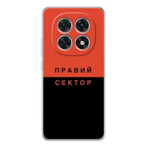 Чехлы УПА (Красно-Чёрный) на Xiaomi Redmi Note 15 5G (Правый Серктор)