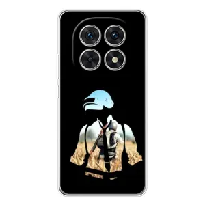 Силиконовый чехол с картинкой "Герой Pubg" на Xiaomi Redmi Note 15 5G (Пубг мен)