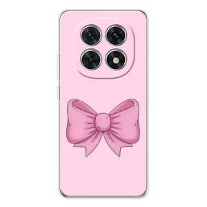 Чехол банты для Xiaomi Redmi Note 15 5G (Розовый бантик)