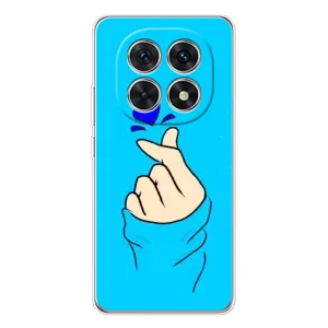Чохол (Знак сердечка) для Xiaomi Redmi Note 15 5G (Сердечко на синоьому)