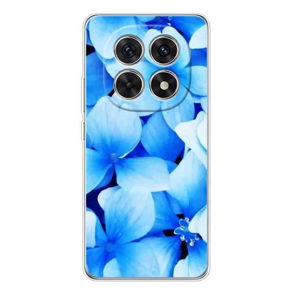 Чехол с рисунком «Синие цветы» для Xiaomi Redmi Note 15 5G Чехол с рисунком «Синие цветы» для Xiaomi Redmi Note 15 5G