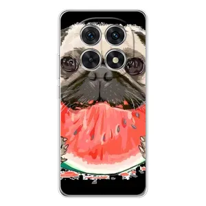 Чохол (ТПУ) Милі песики для Xiaomi Redmi Note 15 5G (Смішний Мопс)