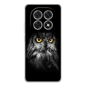 Чехлы с принтом СОВЫ для Xiaomi Redmi Note 15 5G (Сова на чёрном)