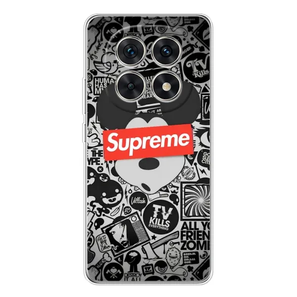 Чехол с рисунком «Supreme Маус» для Xiaomi Redmi Note 15 5G Чехол с рисунком «Supreme Маус» для Xiaomi Redmi Note 15 5G