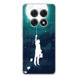 Чехол (ТПУ) с планетами на Xiaomi Redmi Note 15 5G (To The moon)