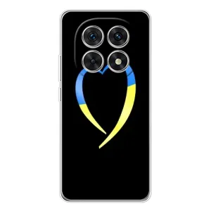Силиконовый Чехол на Xiaomi Redmi Note 15 5G (Я-Украина) (Украинское сердце)
