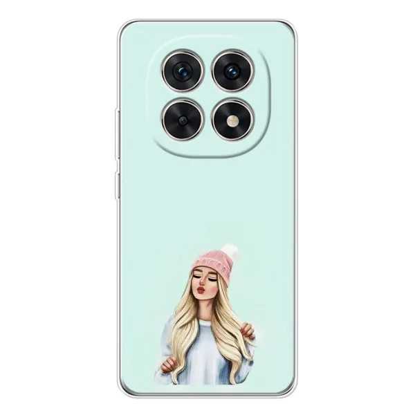 Чехол с рисунком «В шапке» для Xiaomi Redmi Note 15 5G