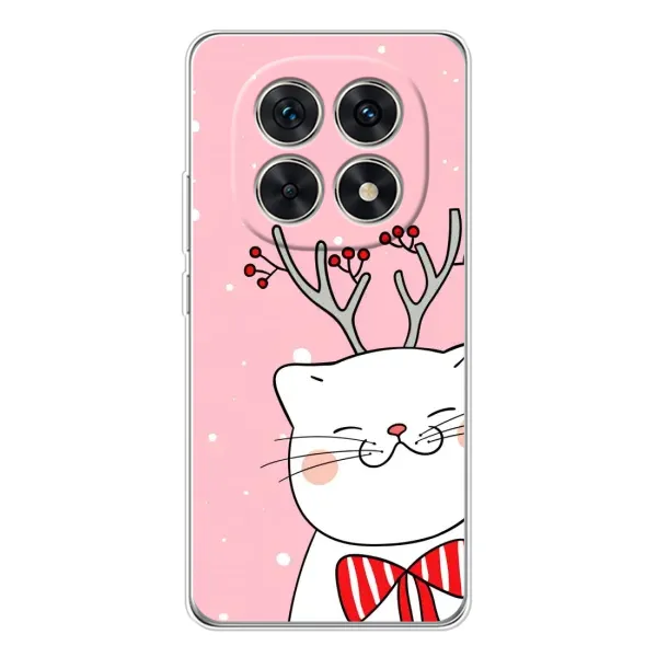 Чехол с рисунком «Зимний кот» для Xiaomi Redmi Note 15 5G Чехол с рисунком «Зимний кот» для Xiaomi Redmi Note 15 5G