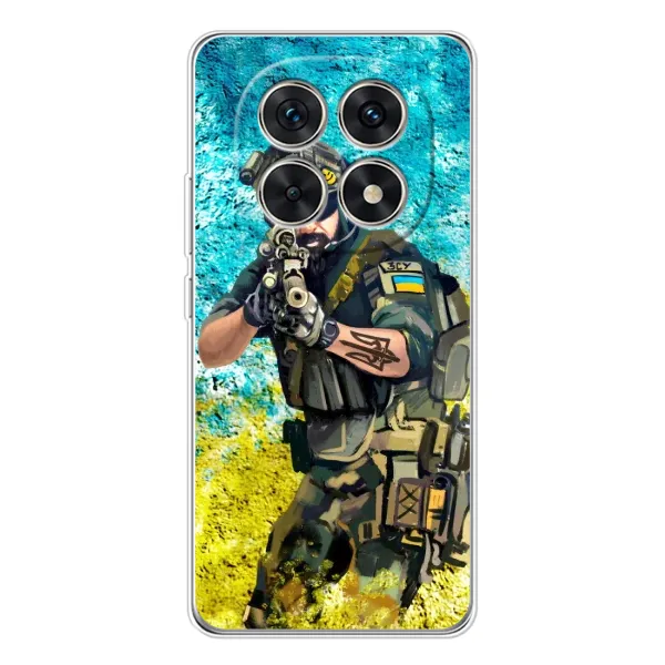 Чехол с рисунком «ЗСУ Воин» для Xiaomi Redmi Note 15 5G Чехол с рисунком «ЗСУ Воин» для Xiaomi Redmi Note 15 5G